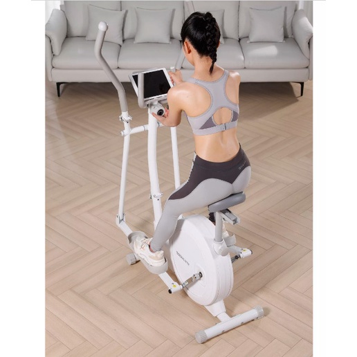 Xe đạp tập thể dục đa năng ELIP QM2201, xe đạp cử động toàn thân tại nhà - kèm ảnh thật - bảo hành 1 năm
