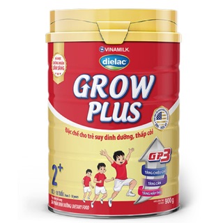 Sữa bột dielac grow plus 2+ hộp thiếc 900g