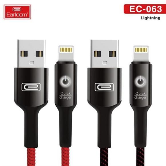 CÁP SẠC NHAH TỰ NGẮT EARLDOM EC-063 BẢO HÀNH 1 ĐỔI 1