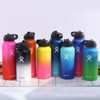 Bình đựng nước giữ nhiệt 18oz/32oz/40oz xi mạ chuyển màu độc đáo