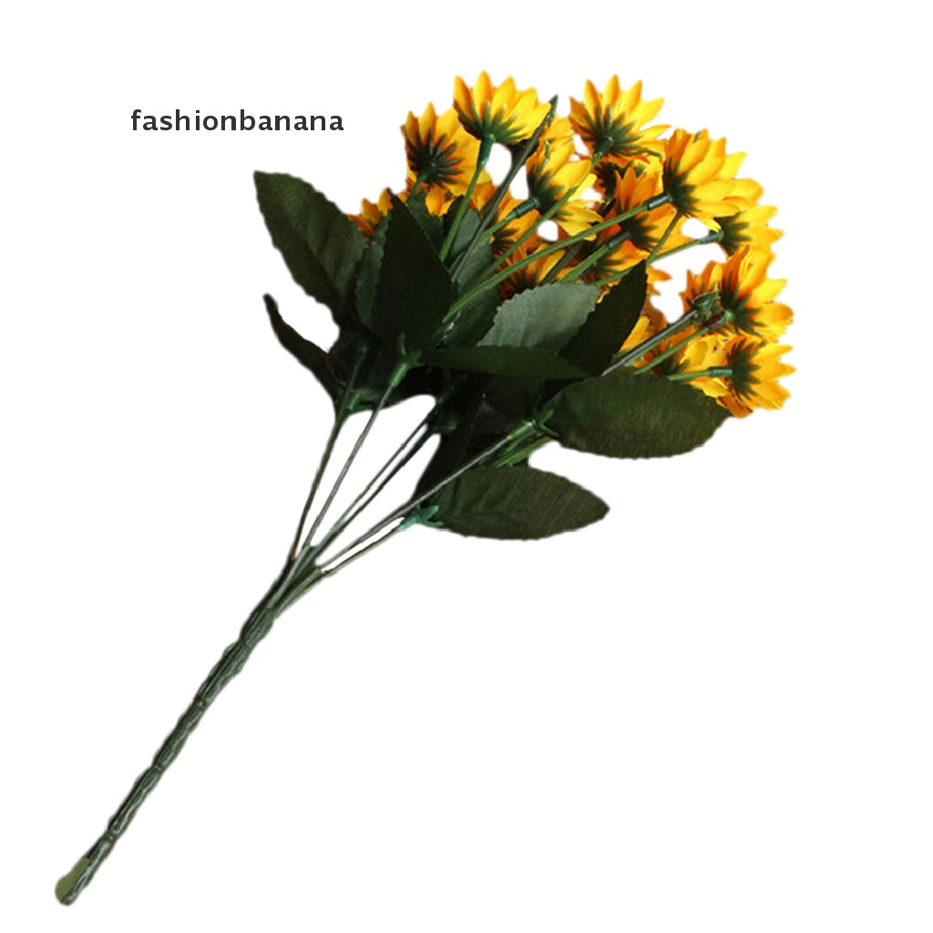 Bó Hoa Hướng Dương Giả 14 Bông Trang Trí Tiệc Cưới