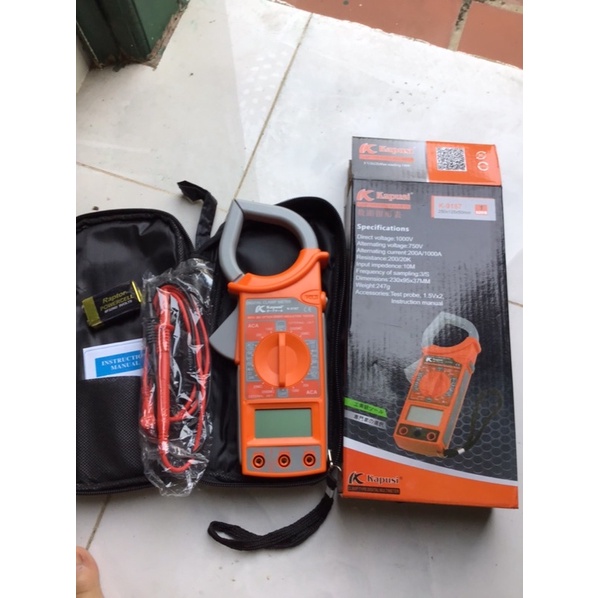 Đồng Hồ Kẹp Dòng Vạn Năng Kapusi Loại Lớn