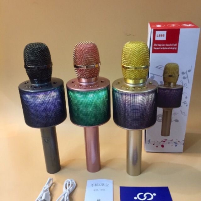 Mic Hát Cho Điện thoại Buletooth L666