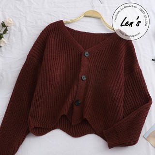 ÁO KHOÁC LEN DÀY CROPTOP