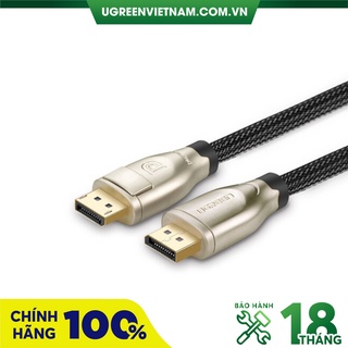 Cáp Displayport sang Displayport dài 1,5m chuẩn 1.2 hỗ trợ 4k*2K chính hãng Ugreen 30119