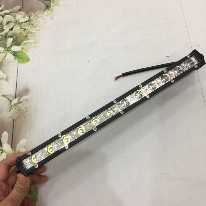 Đèn pha led bar 24 bóng 72W dài 63cm dành cho ôtô A-car31