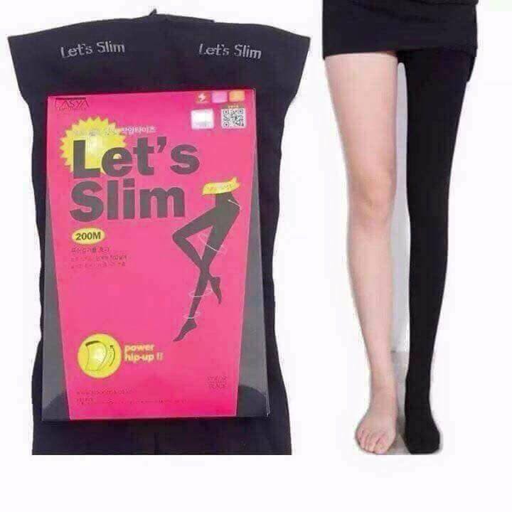 Quần tất thon chân nâng mông Hàn quốc Let Slim