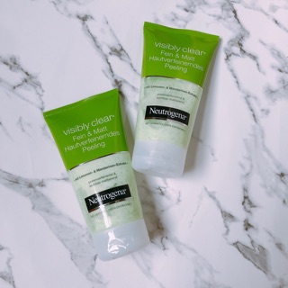 Tẩy da chết neutrogena visiby clear reinigungsserie fein & matt