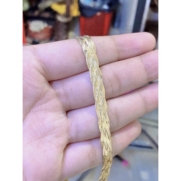 Dây bính bạc xi  Dài 40cm  5 bính và 3 bín #tiembacngoclan