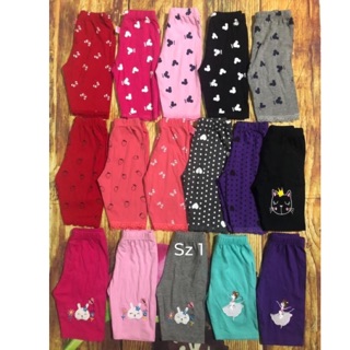 Xả kho quần Combo4 legging cotton lửng size 10-20kg