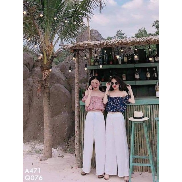 Quần Ống Rộng dài đi biển cực SANG CHẢNH