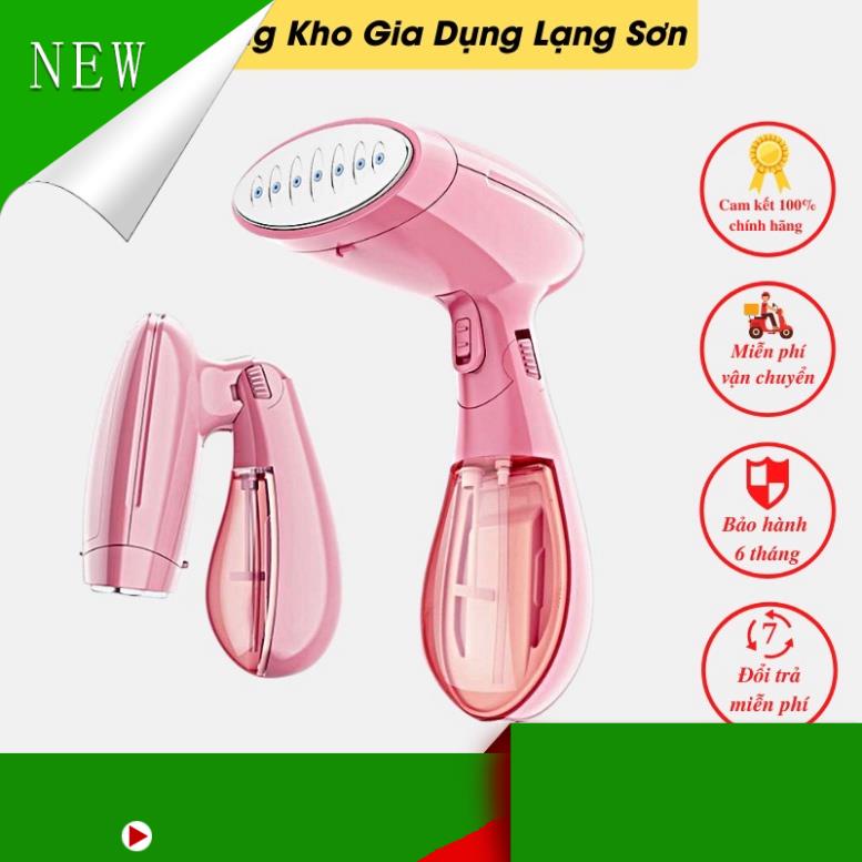 Bàn là hơi nước cầm tay gấp gọn Sokany 1500W - Bàn ủi hơi nước đứng thế hệ mới ủi mạnh, siêu phăng, giữ n