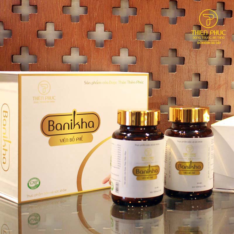 Viên bổ phế đông trùng hạ thảo Banikha | BigBuy360 - bigbuy360.vn