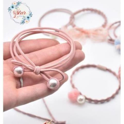 SET 12 DÂY BUỘC TÓC HÀN QUỐC SIÊU XINH C20