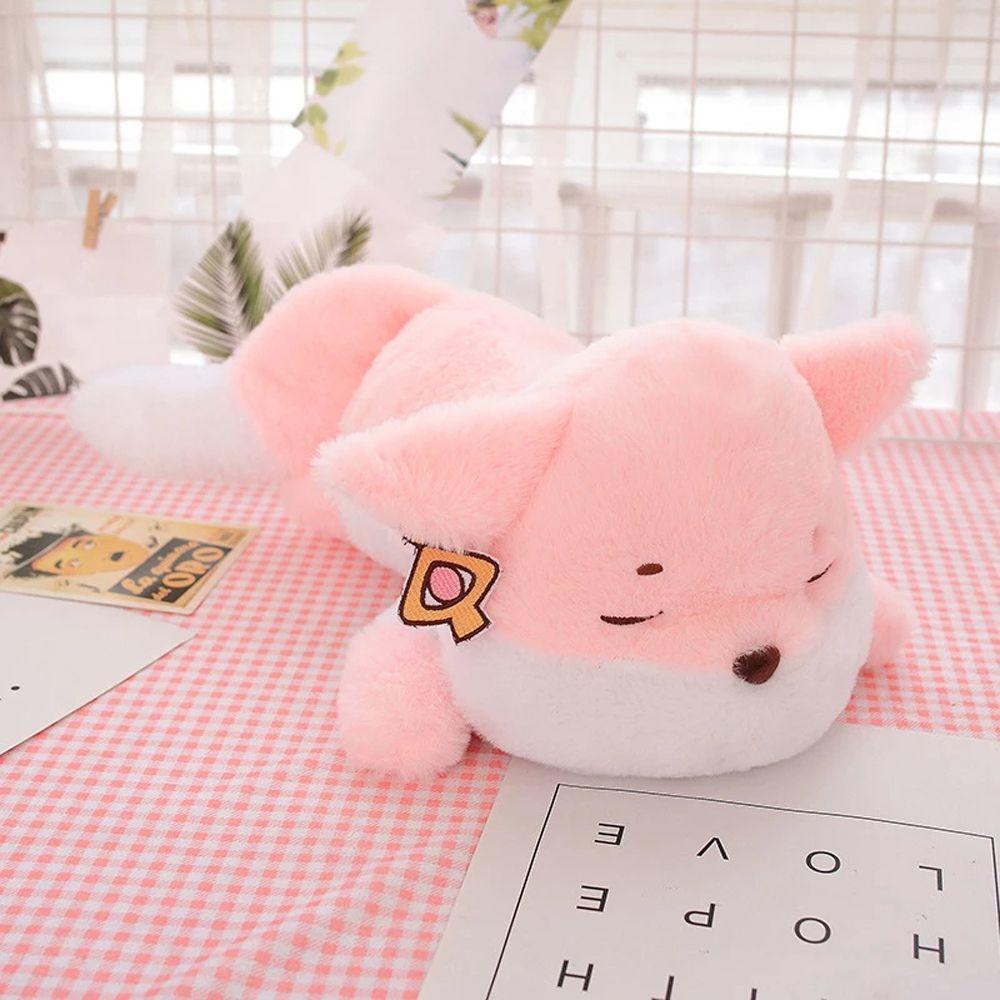 ANEMONE Búp Bê Nhồi Bông Miko Fo-x Mềm Mại Trang Trí Phòng Bé