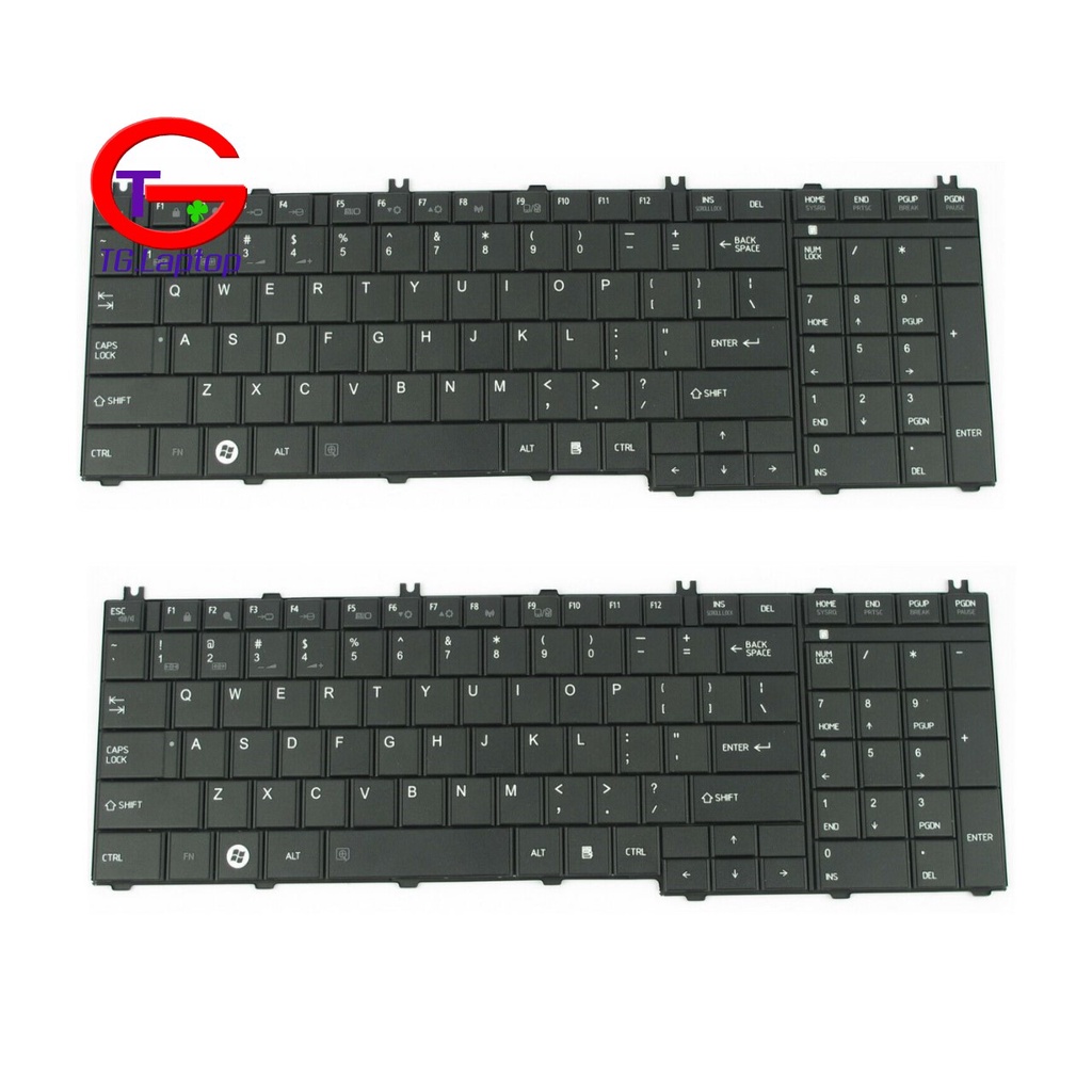 Bàn Phím Laptop Toshiba L650, L655, L670, L675, C655D, C650, C655 , C660 , C660D , C665, Keyboard laptop