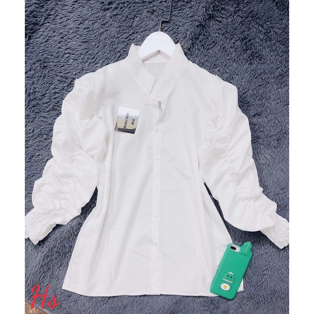 Áo sơ mi tay nhún HSU0221 | BigBuy360 - bigbuy360.vn