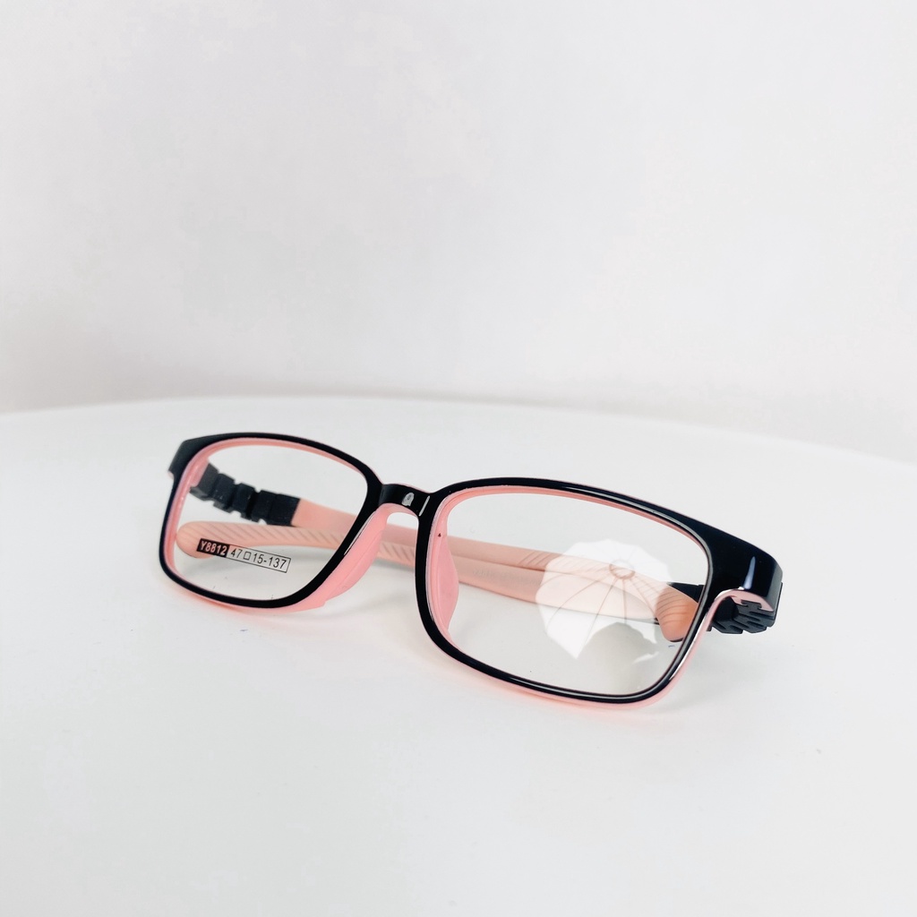 Gọng kính nhựa thời trang trẻ em nam nữ siêu nhẹ siêu bền OURESS y8812