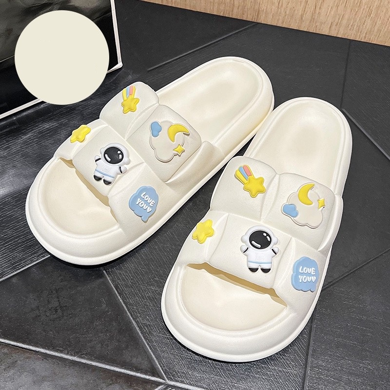DÉP bánh mỳ nữ quay ngang chú hề-phi hành gia cute-hàng đế siêu nhẹ