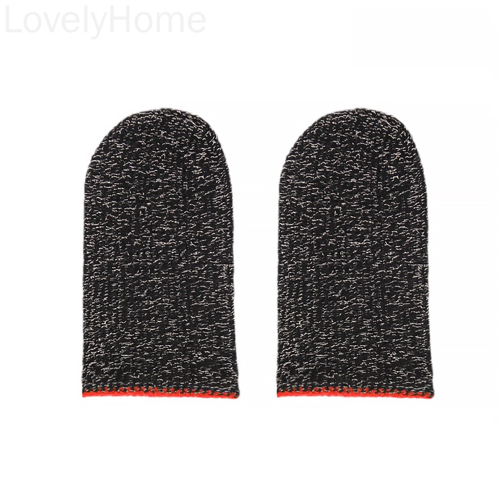 Bộ 2 găng ngón tay chơi game kiểu dệt kim chống mồ hôi tiện dụng