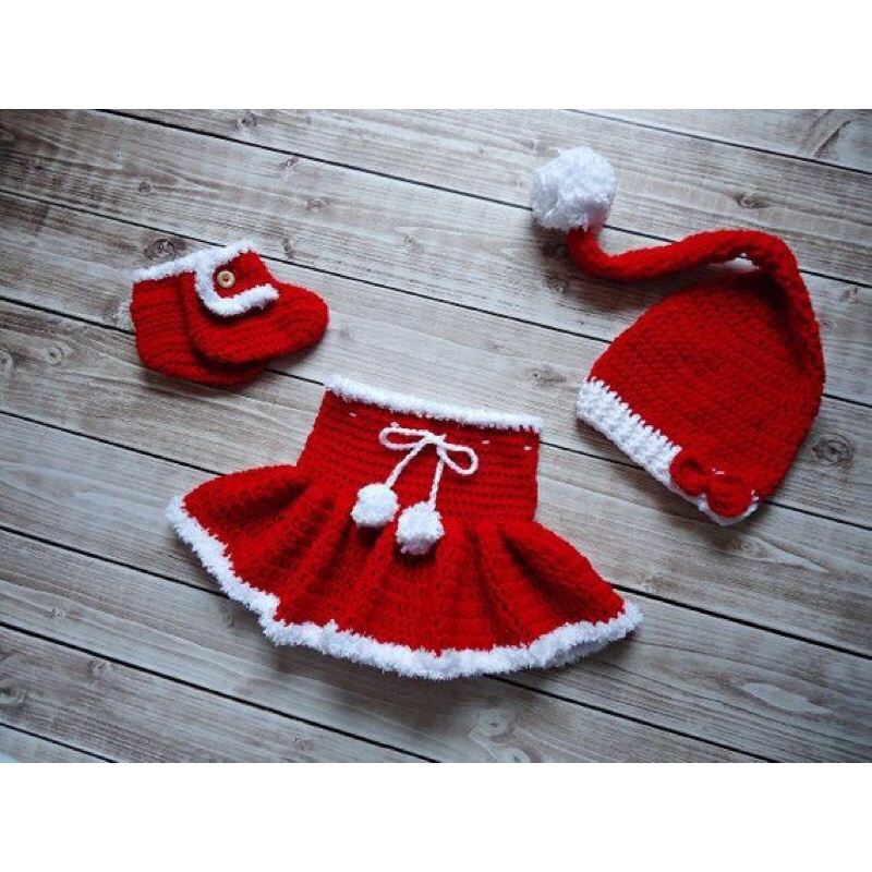 sét đồ len noel cho bé