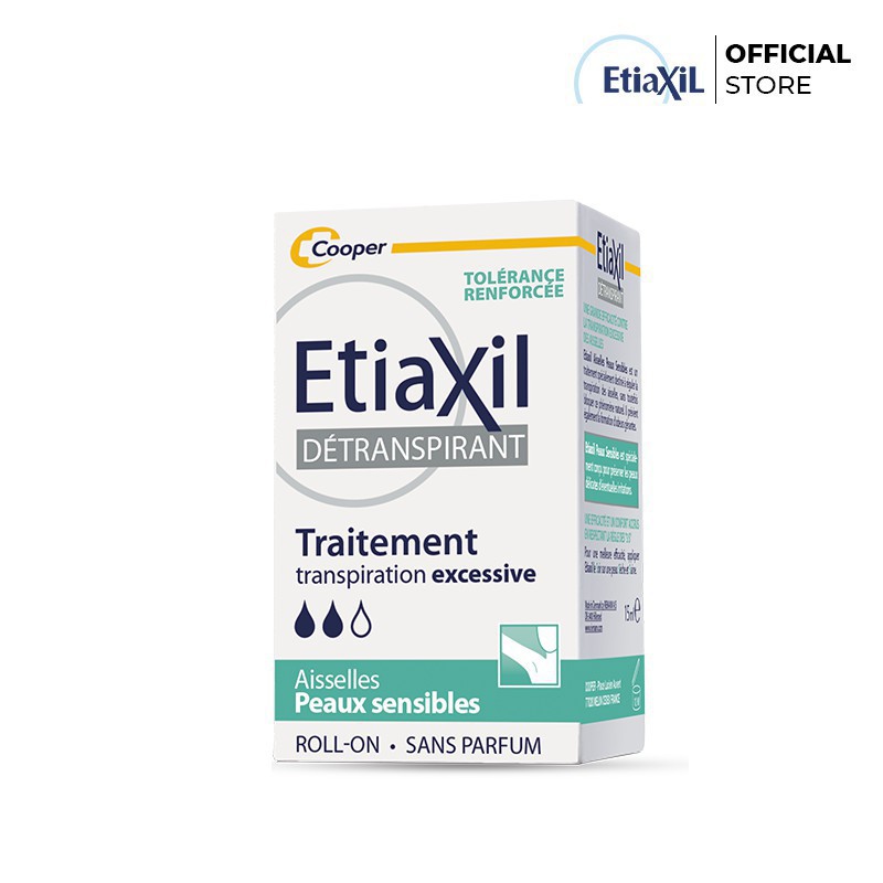 Lăn Khử Mùi Etiaxil Ngăn Ngừa Hôi Nách, giảm tiết mồ hôi 15ml | Lăn khử mùi Etiaxil | Hôi nách