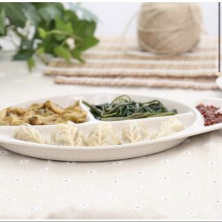 Khay ăn dặm lúa mạch hình cá dễ thương cho bé yêu