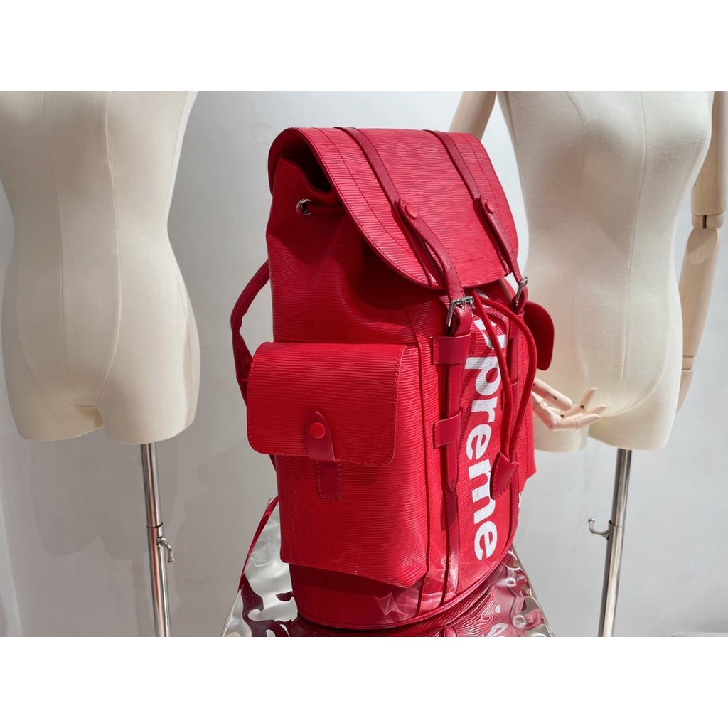 LOUIS VUITTON Ba Lô Thể Thao LV Chất Liệu Da Kích Cỡ Lớn Thời Trang Dành Cho Nữ