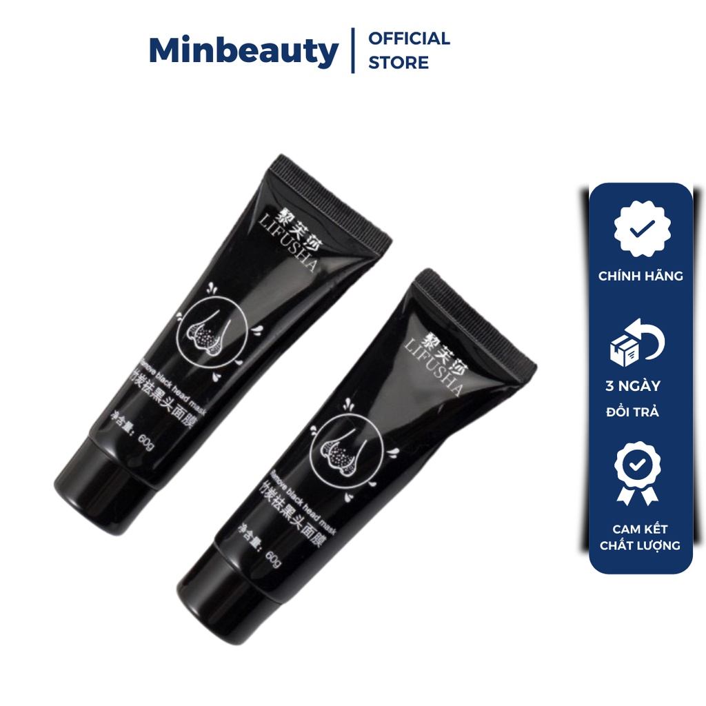 Gel Lột Mụn Đầu Đen Than Tre LIFUSHA (Tuýp Đen)