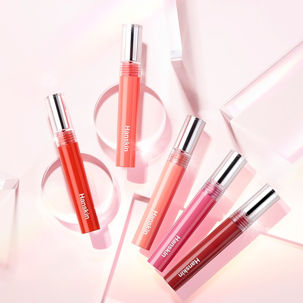 (hàng Mới Về) Son Tint Hanskin Trang Điểm Chuyên Nghiệp