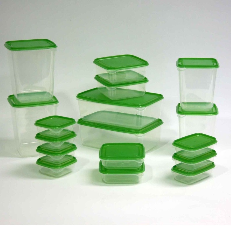 Set 17 Hộp nhựa đựng đồ đa năng, tiện lợi, an toàn cho gia đình