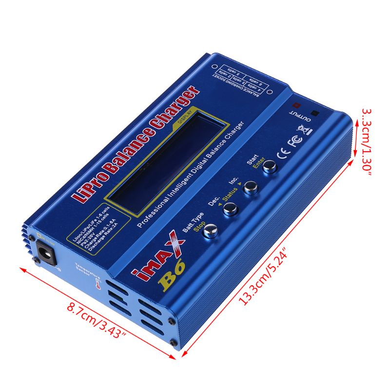Bộ sạc pin Lipo NiMh Li-ion Ni-Cd RC IMAX B6 80W 15V 6A