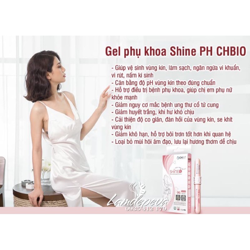 gel phụ khoa SHINE PH Hàn Quốc ( đọc mô tả)