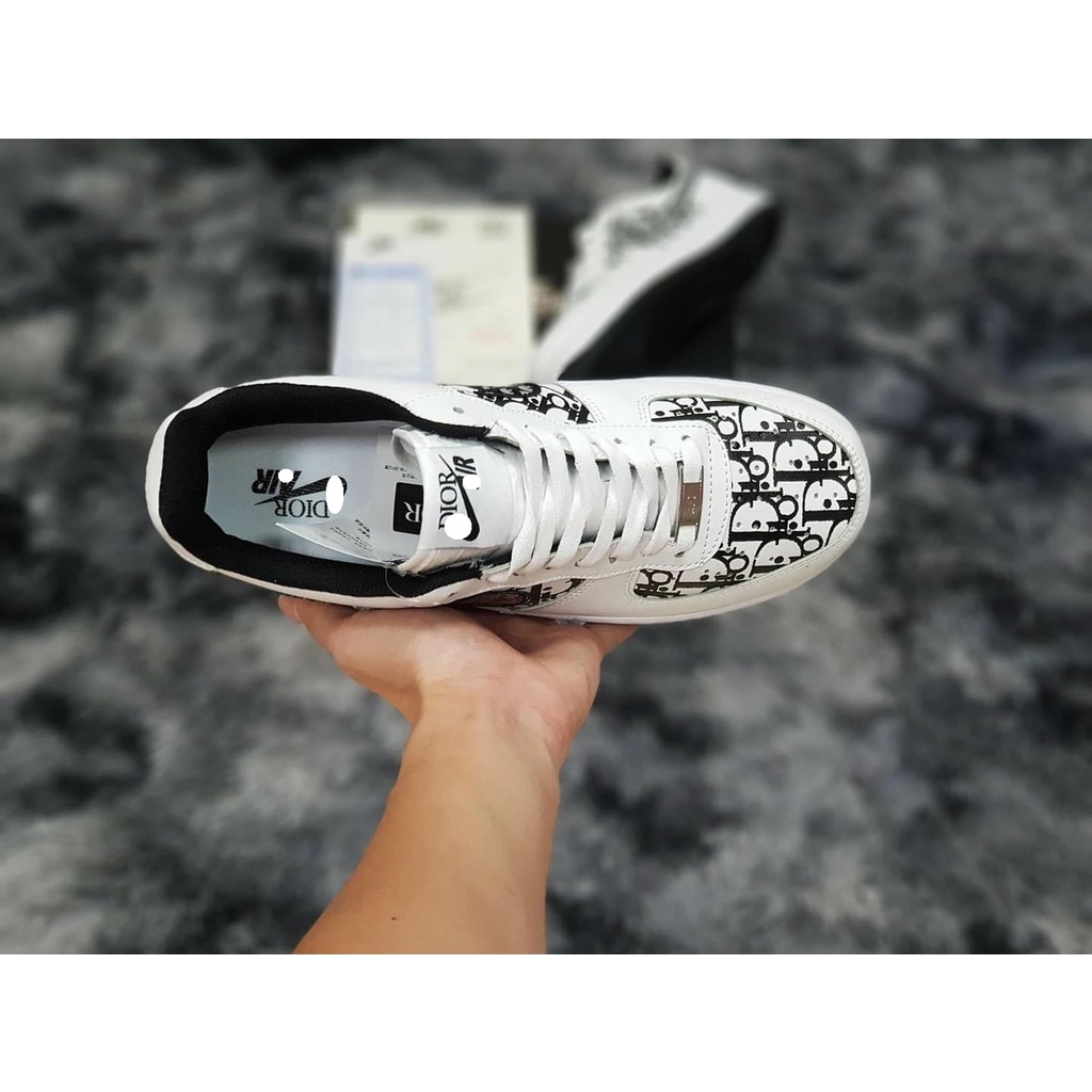 Giày thể thao AF1 ⚡️𝐅𝐑𝐄𝐄 𝐒𝐇𝐈𝐏⚡️Giày nike_Dior AF1 Đế Đen , Đế Xám Hot trend FullBoxbill | BigBuy360 - bigbuy360.vn
