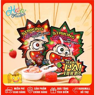 Kẹo mút nổ striking 13,8gr