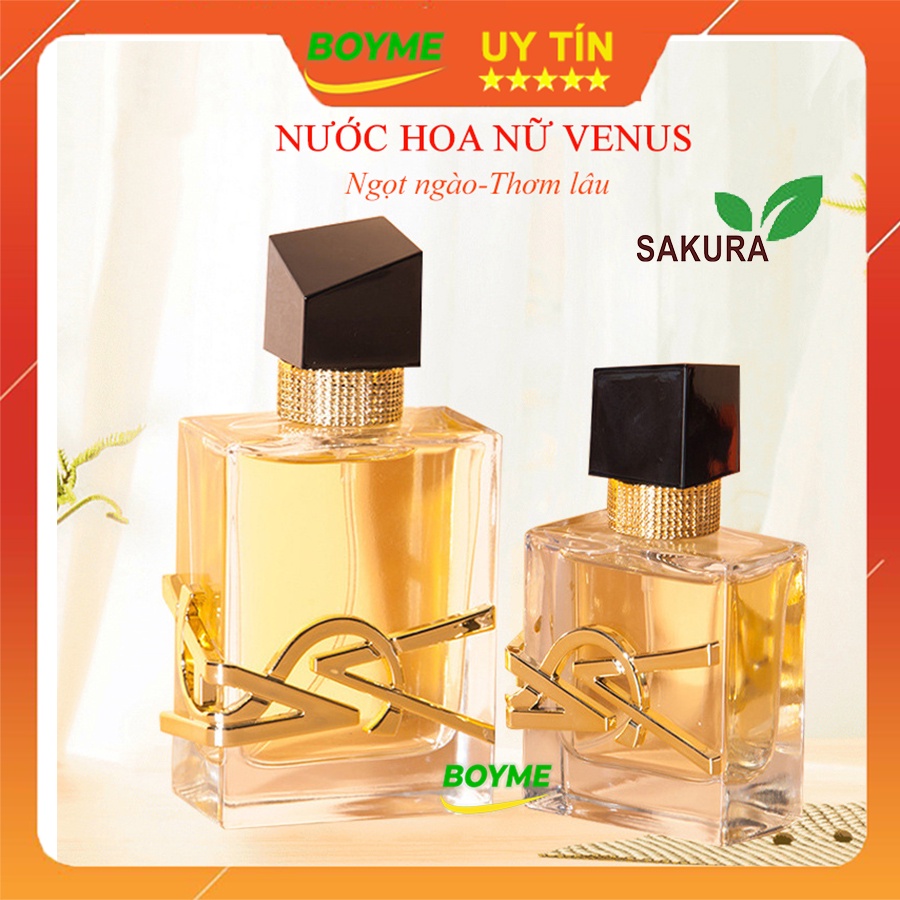 Nước Hoa Nữ Mini Chính Hãng Thơm Lâu Venus, Hương Thơm Ngọt Ngào, Tinh Tế, Ấn Tượng Khó Phai, Thể Tích 30ml