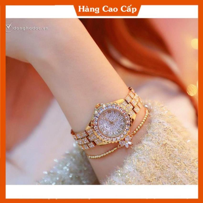 Đồng hồ nữ BS BEE SISTER EBILA Đính đá siêu đẹp + Tặng Hộp & Pin | BigBuy360 - bigbuy360.vn