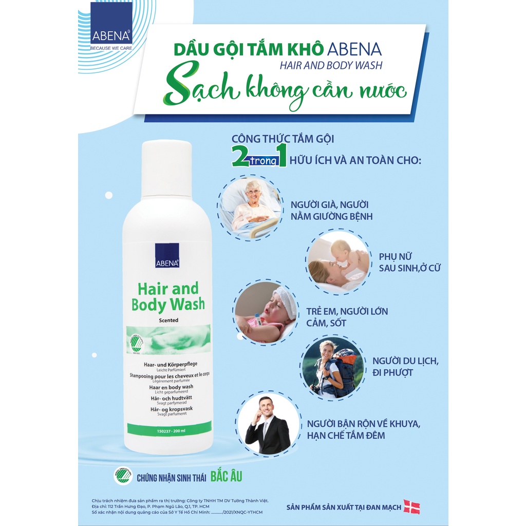 Dầu Gội khô Dạng Xịt  Abena | BigBuy360 - bigbuy360.vn