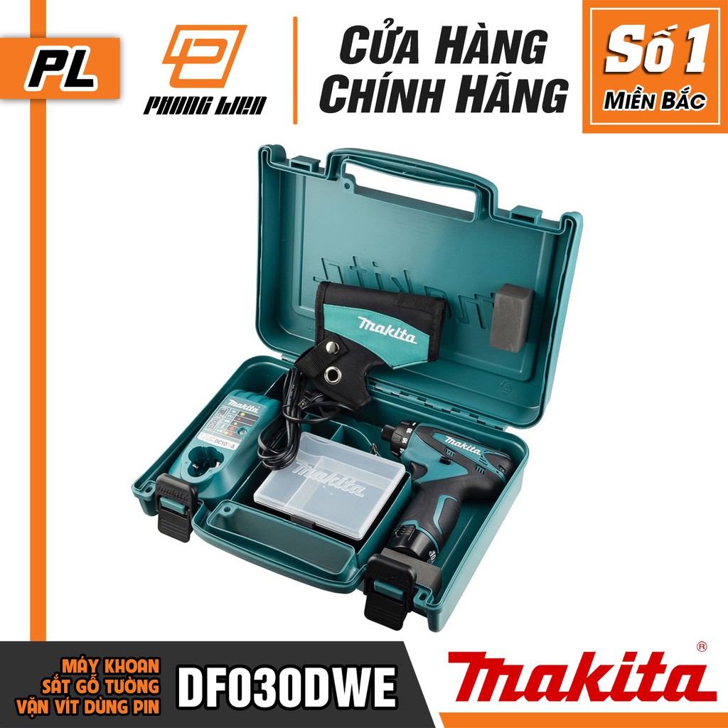 Máy Khoan Bắt Vít Makita DF030DWE  - Hàng Chính Hãng