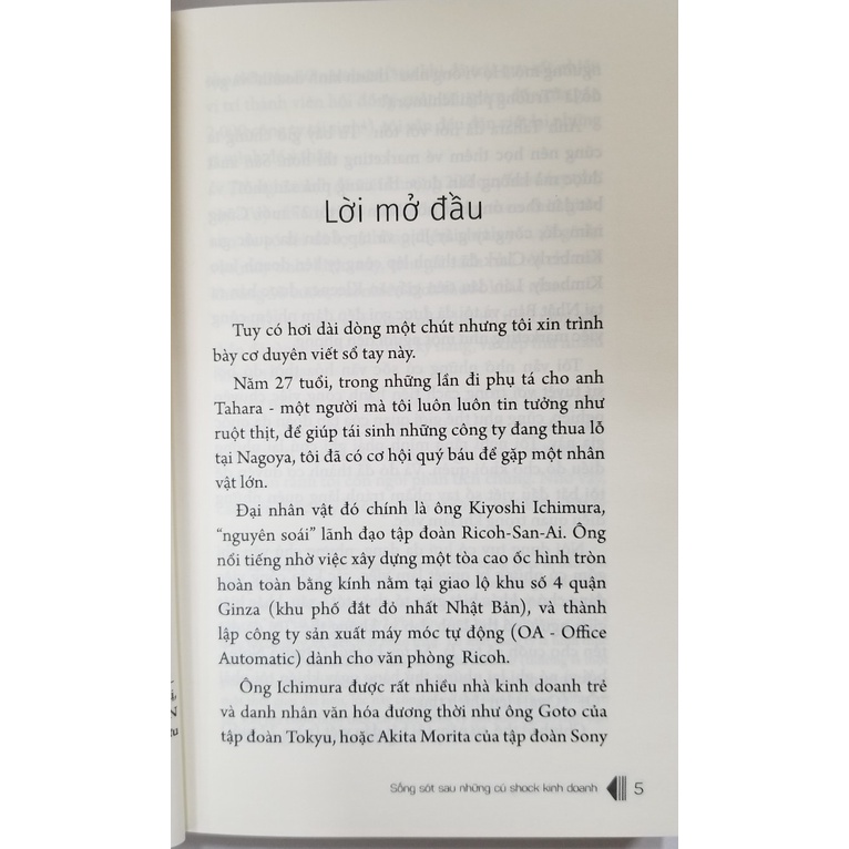 Sách- Sống Sót Sau Những Cú SHOCK Kinh Doanh Tập 1