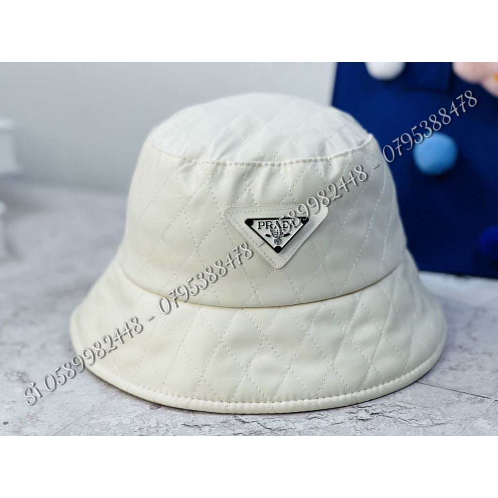 NÓN BUCKET DA PU - NÓN VẢI DA NHẬP PADA CHẤT VẢI SIÊU MỀM CHO NAM NỮ