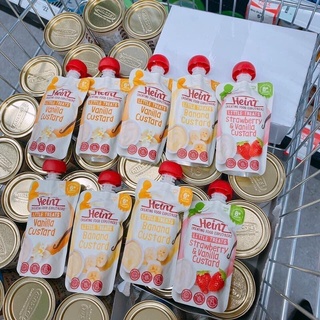 Váng sữa heinz custard Úc mẫu mới