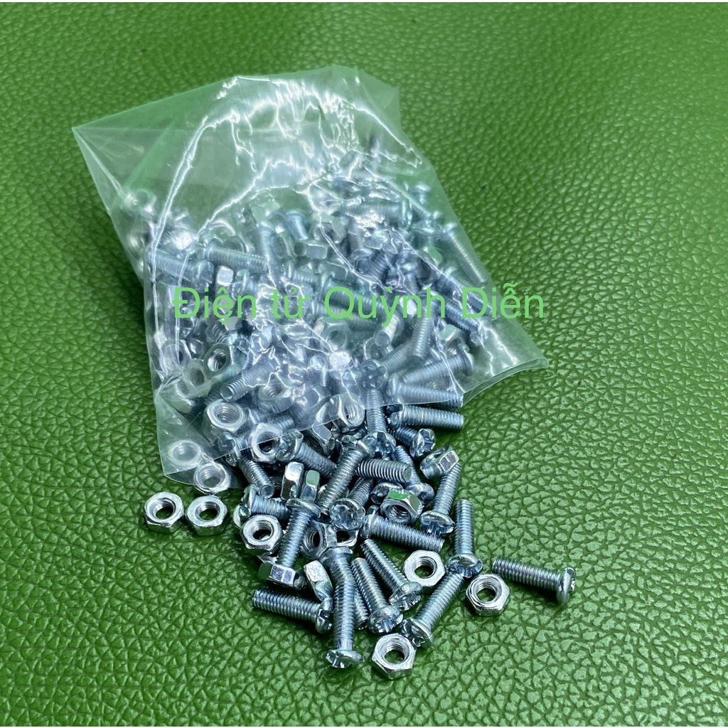 Ốc vít tán M3 3ly dài 1cm  - linh kiện điện tử QUỲNH DIỄN