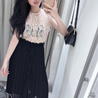 Q102 #zara QUẦN CULOTTES XẾP LI ✖️ #355k