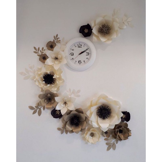 Combo hoa giấy backdrop