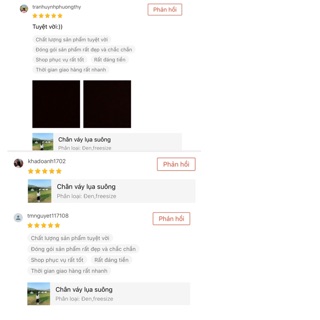 Chân váy lụa dáng suông thiết kế Ma Vie