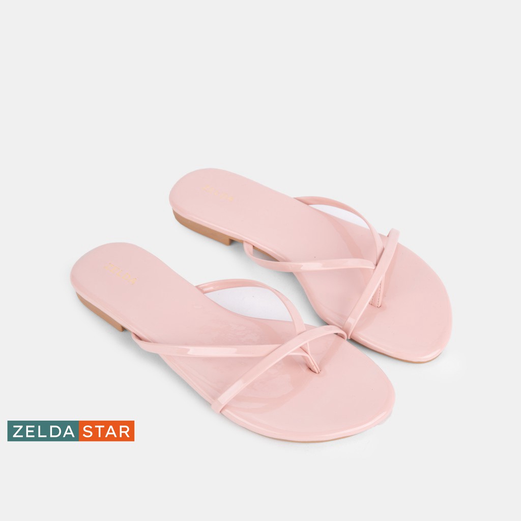 Dép xẹp nữ Zelda Star xỏ ngón dây mảnh - DX002820