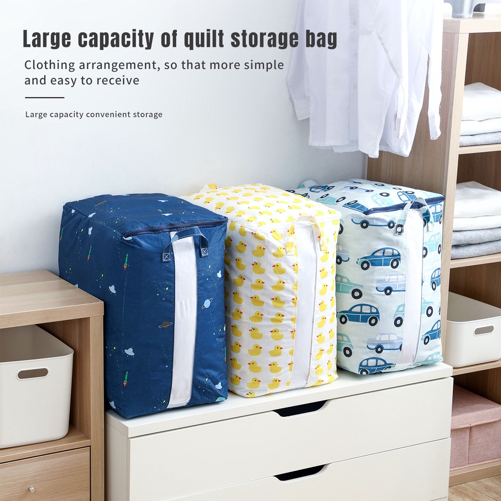 Túi JUJIAJIA đựng chăn không thấm nước chống ẩm chống bụi chịu lực