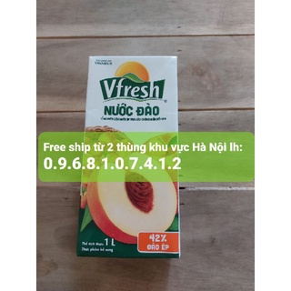 Nước ép đào Vfresh Vinamilk 1L