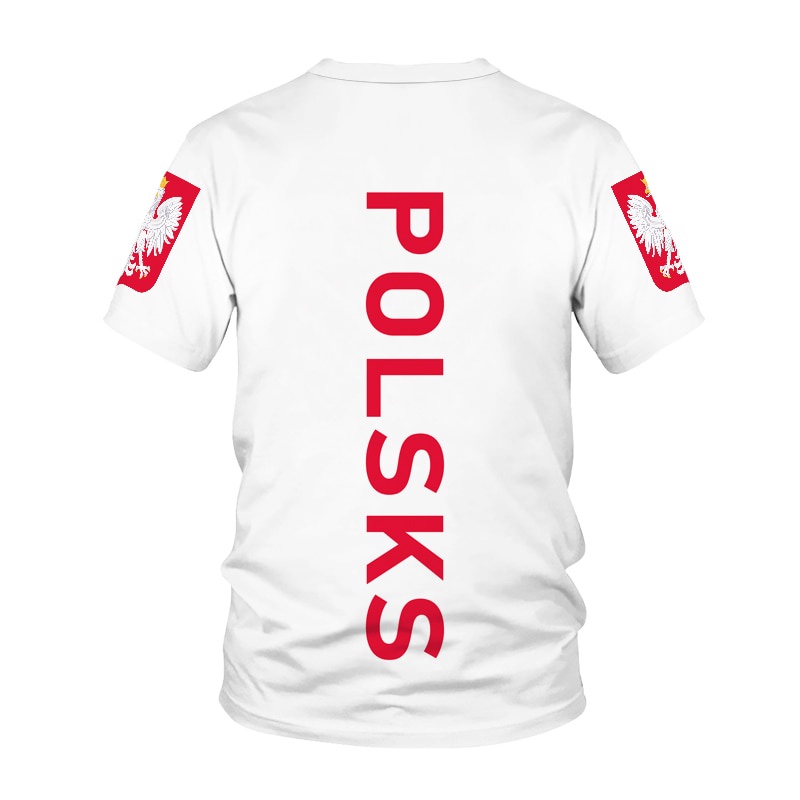 Áo Thun Tay Ngắn In Hình Cờ Nước Nga 3D Thời Trang Cho Nam Nữ